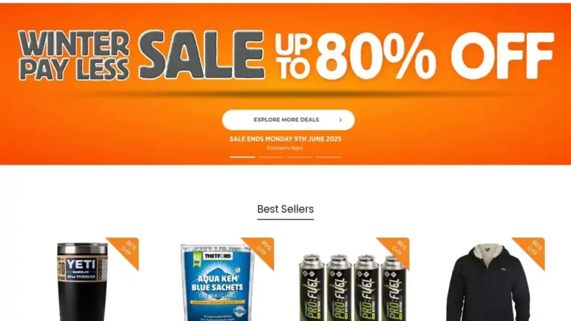 Screenshot of Non-Delivery scam website "Anacondalto.com"