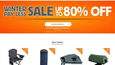 Screenshot of Non-Delivery scam website "Anacondastore.shop"