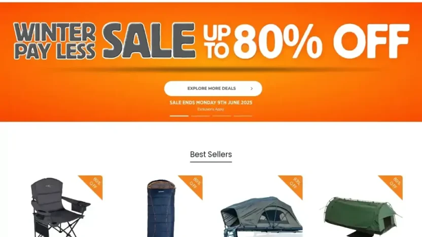 Screenshot of Non-Delivery scam website "Anacondastore.shop"