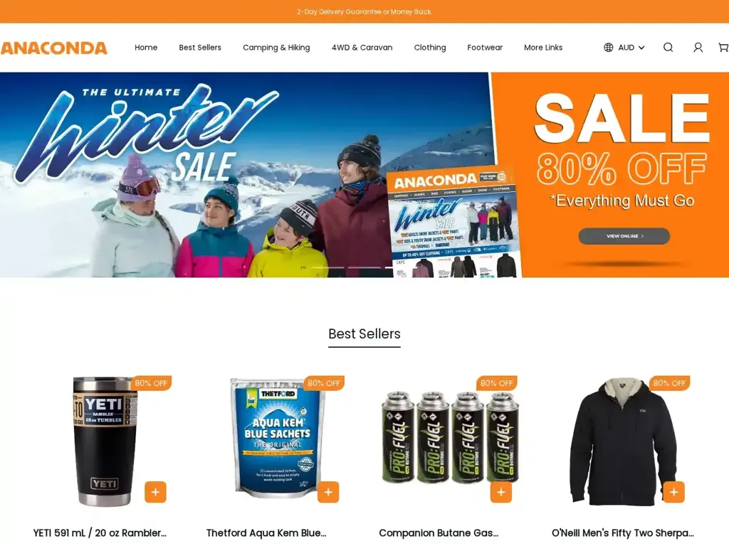 Screenshot of Non-Delivery scam website "500 Internal Server Error"