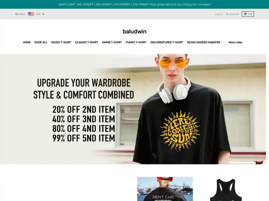 Screenshot of Non-Delivery scam website "500 Internal Server Error"