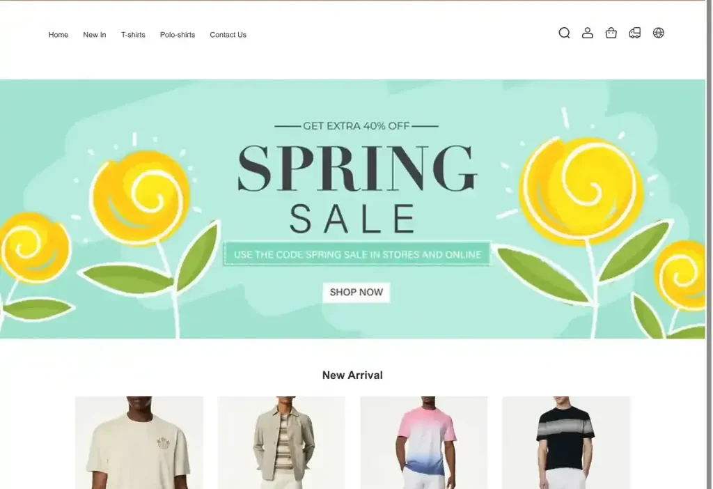 Screenshot of Non-Delivery scam website "Averagee.shop"