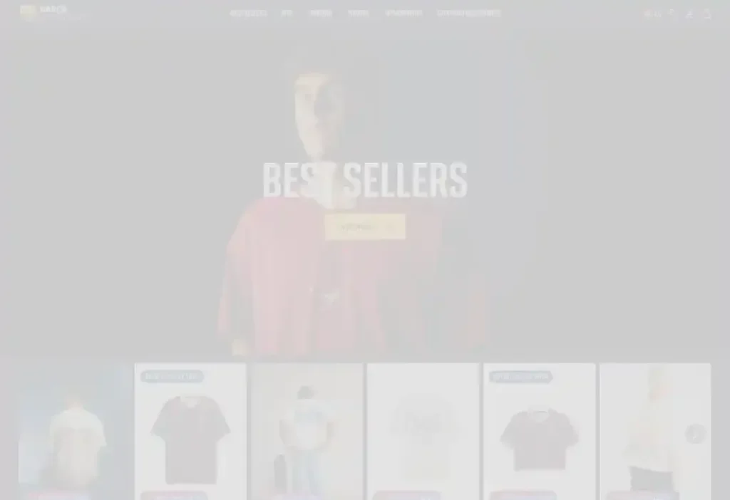 Screenshot of Non-Delivery scam website "Bbarcstore.shop"