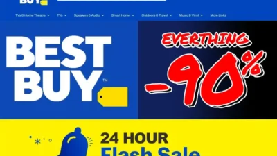 Screenshot of Non-Delivery scam website "Bestbuyonlineca.shop"