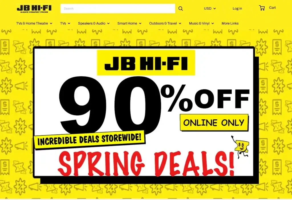 Screenshot of Non-Delivery scam website "Bestbuyonlinedeal.shop"