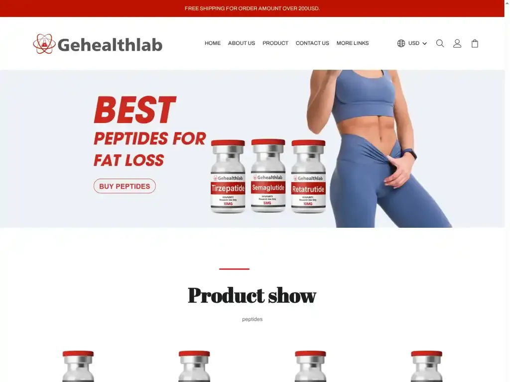 Screenshot of Non-Delivery scam website "Fitwellnessnow"