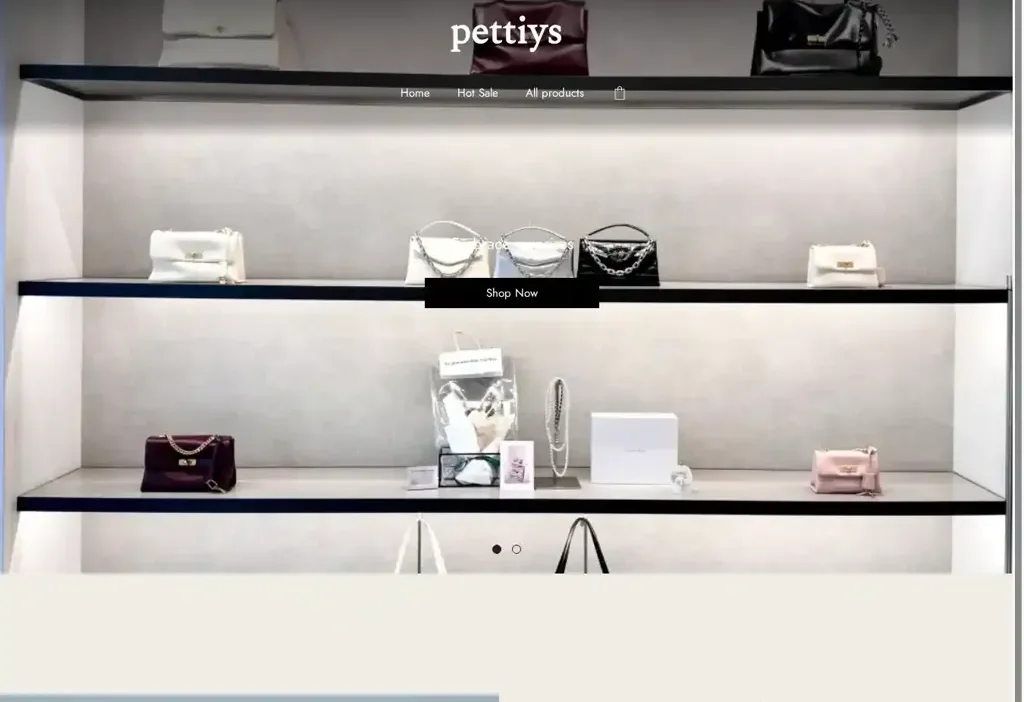 Screenshot of Non-Delivery scam website "Blueillusion-sale.com"