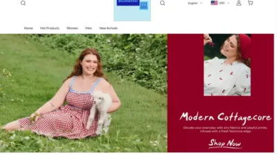 Screenshot of Non-Delivery scam website "Blumenter.com"