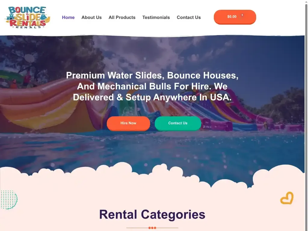 Screenshot of Non-Delivery scam website ""