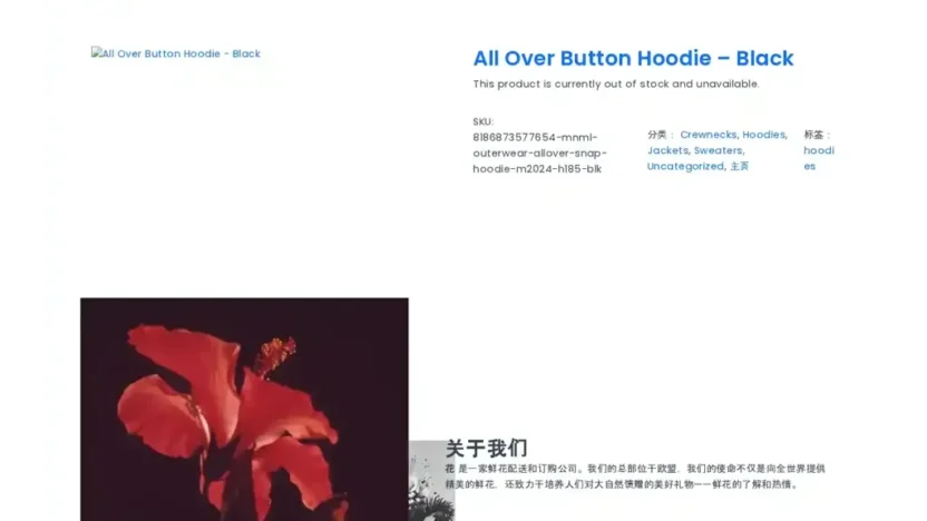 Screenshot of Non-Delivery scam website "Buyamybailey.com"