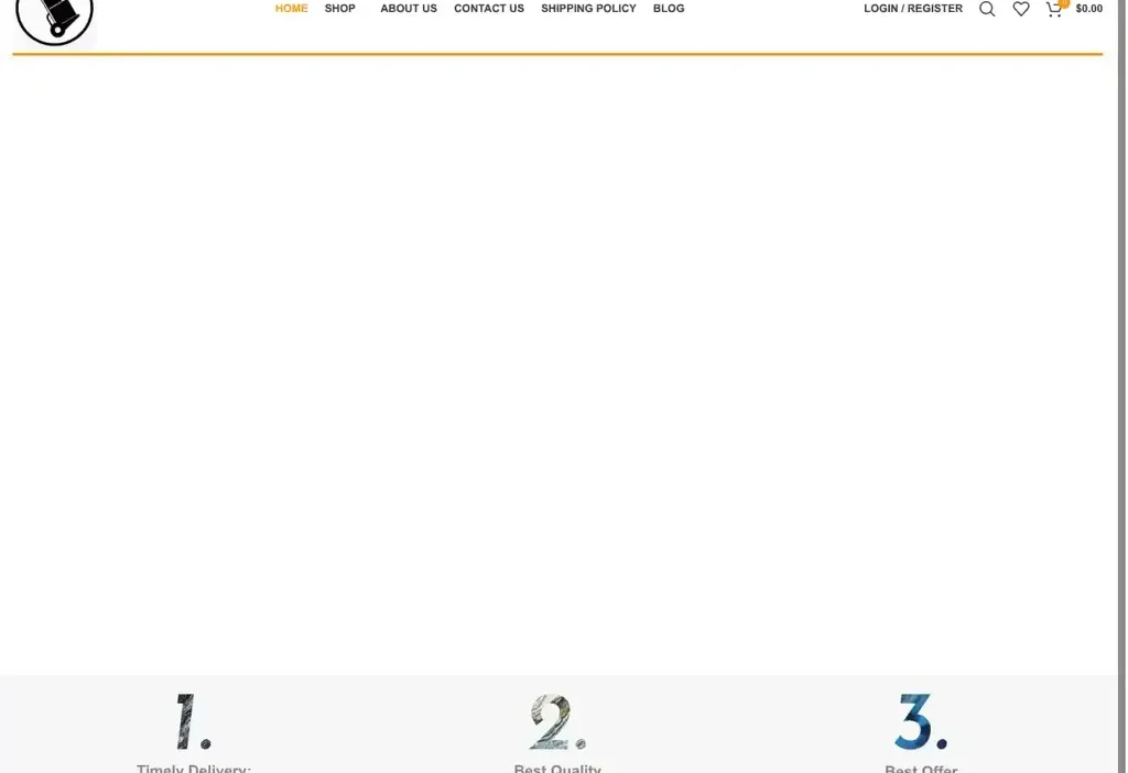 Screenshot of Liquidation scam website "Buypalletsnearme.com"