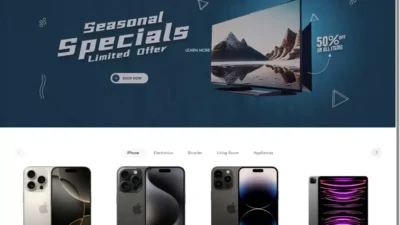 Screenshot of Non-Delivery scam website "Cccctv.top"