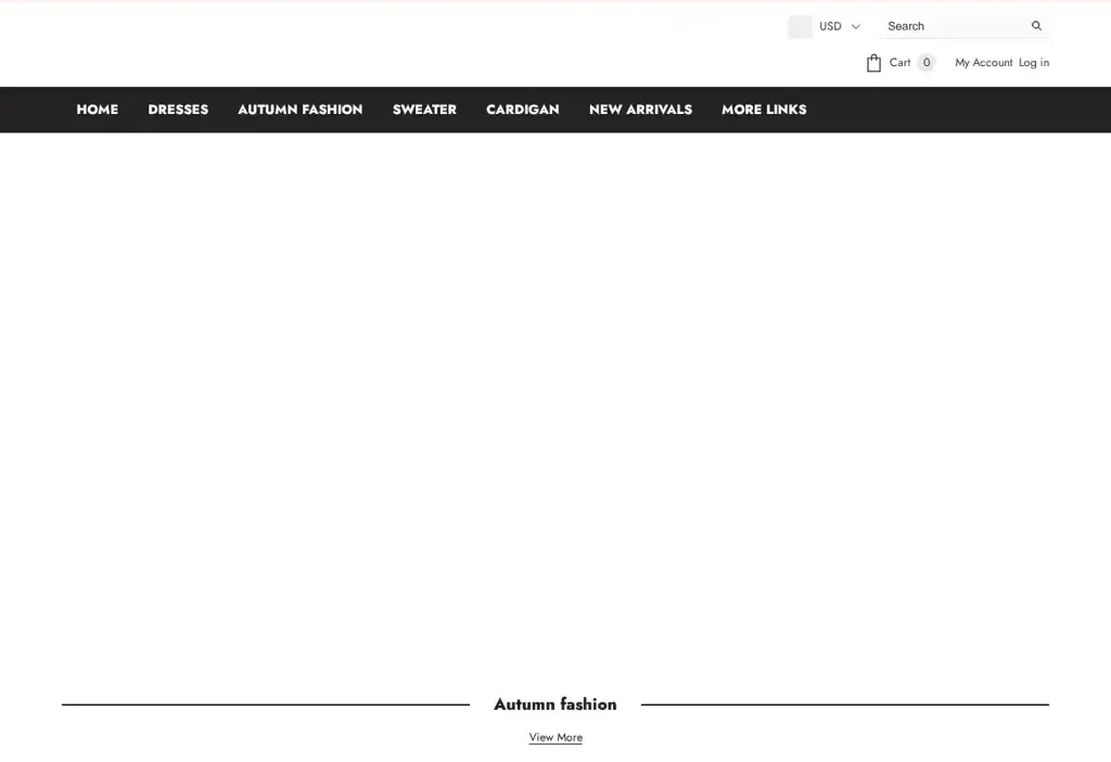 Screenshot of Non-Delivery scam website "Cloudfeet-kr.shop"
