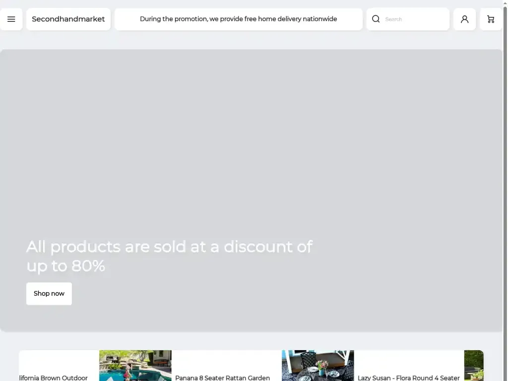 Screenshot of Non-Delivery scam website "500 Internal Server Error"