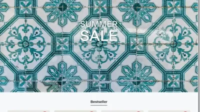 Screenshot of Non-Delivery scam website "Coccinelle-hot.com"