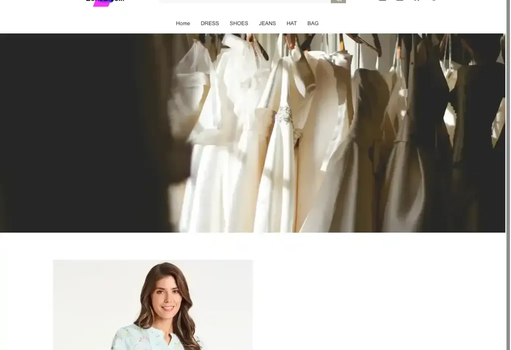 Screenshot of Non-Delivery scam website "Consuelastyle-grace.com"