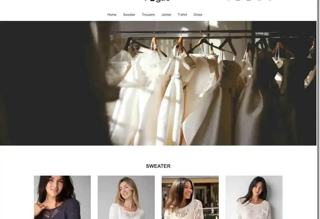 Screenshot of Non-Delivery scam website "Coolavocek.com"