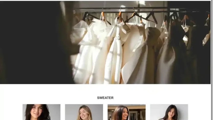 Screenshot of Non-Delivery scam website "Coolavocek.com"