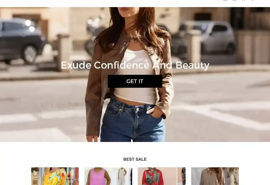 Screenshot of Non-Delivery scam website "Crocse.top"