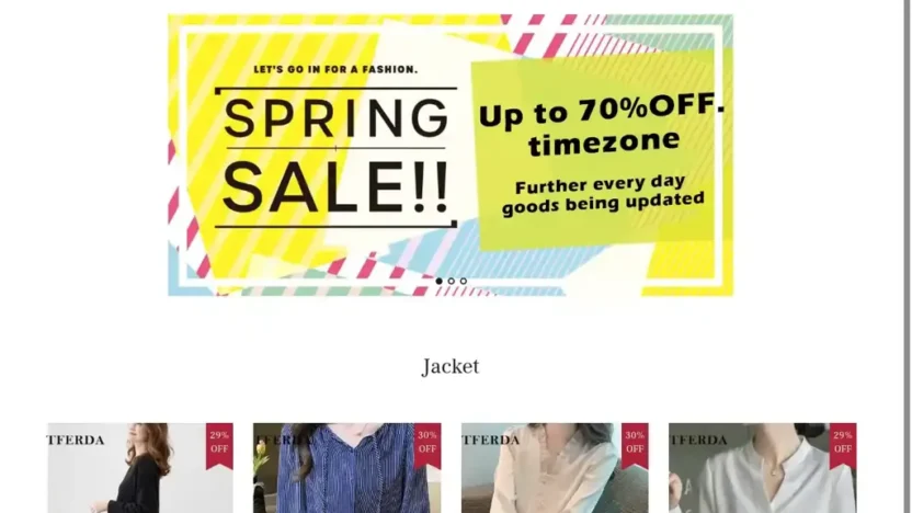 Screenshot of Non-Delivery scam website "Dannerhike.com"