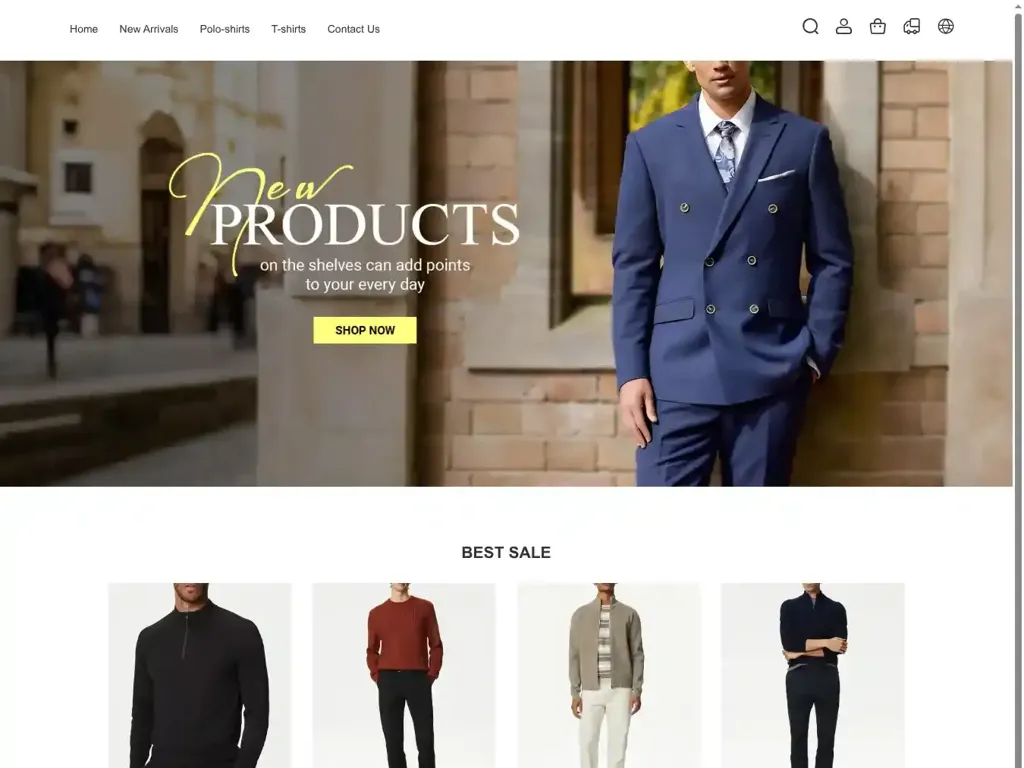 Screenshot of Non-Delivery scam website ""