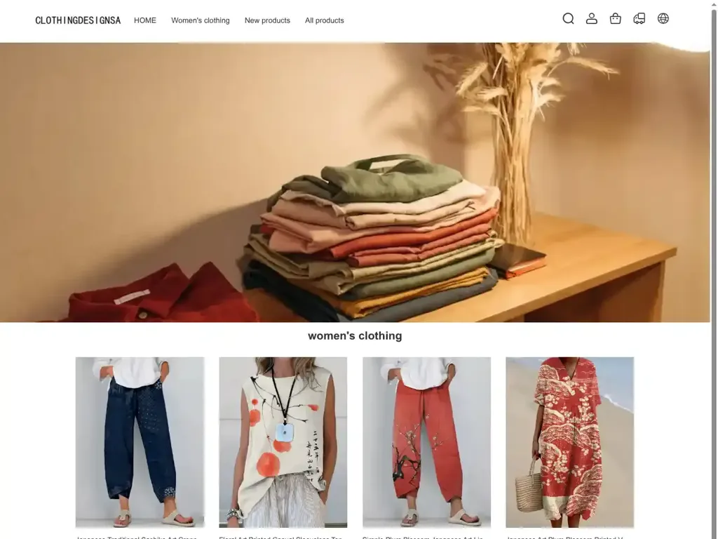 Screenshot of Non-Delivery scam website ""