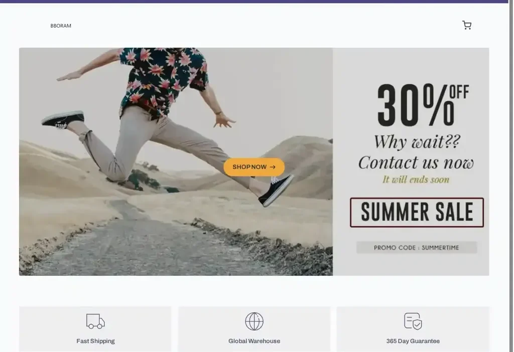 Screenshot of Non-Delivery scam website "Diptyquesale.online"