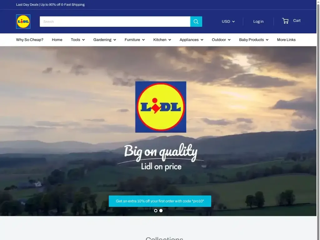 Screenshot of Non-Delivery scam website "500 Internal Server Error"
