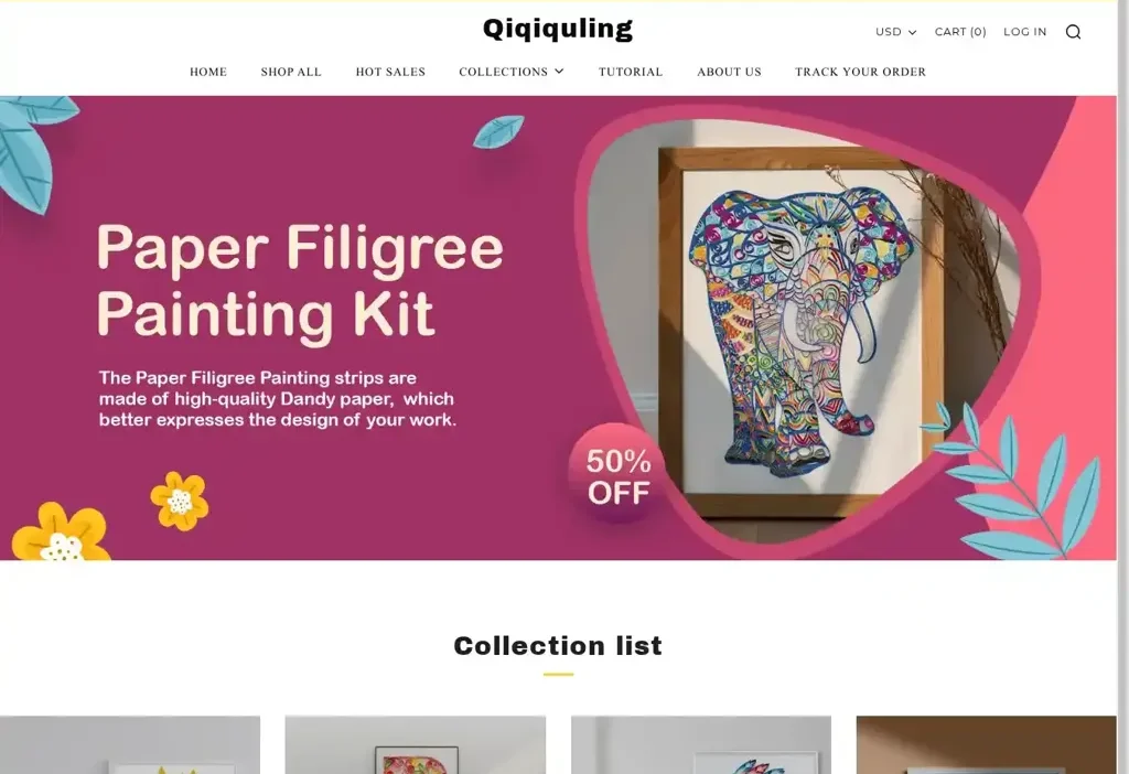 Screenshot of Non-Delivery scam website "Ferridorag.shop"