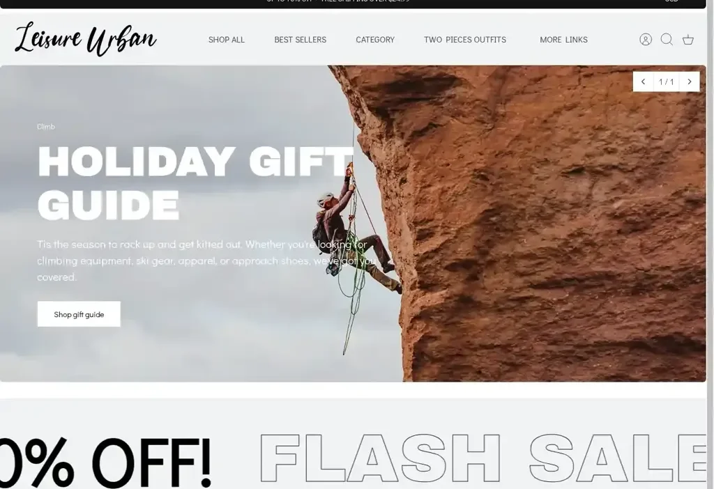 Screenshot of Non-Delivery scam website "Fluffyhug.shop"