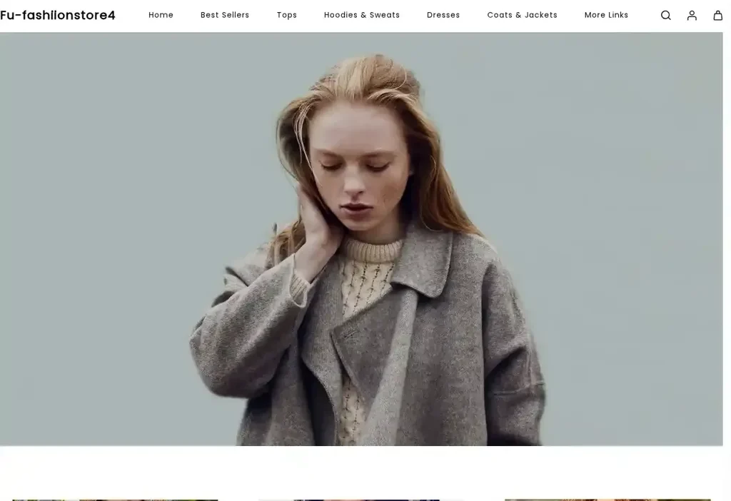 Screenshot of Non-Delivery scam website "Fucdewvuts.shop"