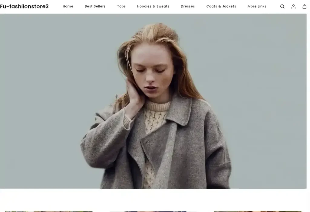 Screenshot of Non-Delivery scam website "Fuolalalaa.shop"