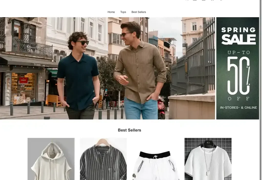 Screenshot of Non-Delivery scam website "Gapkids.top"