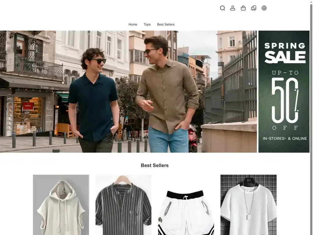 Screenshot of Non-Delivery scam website ""