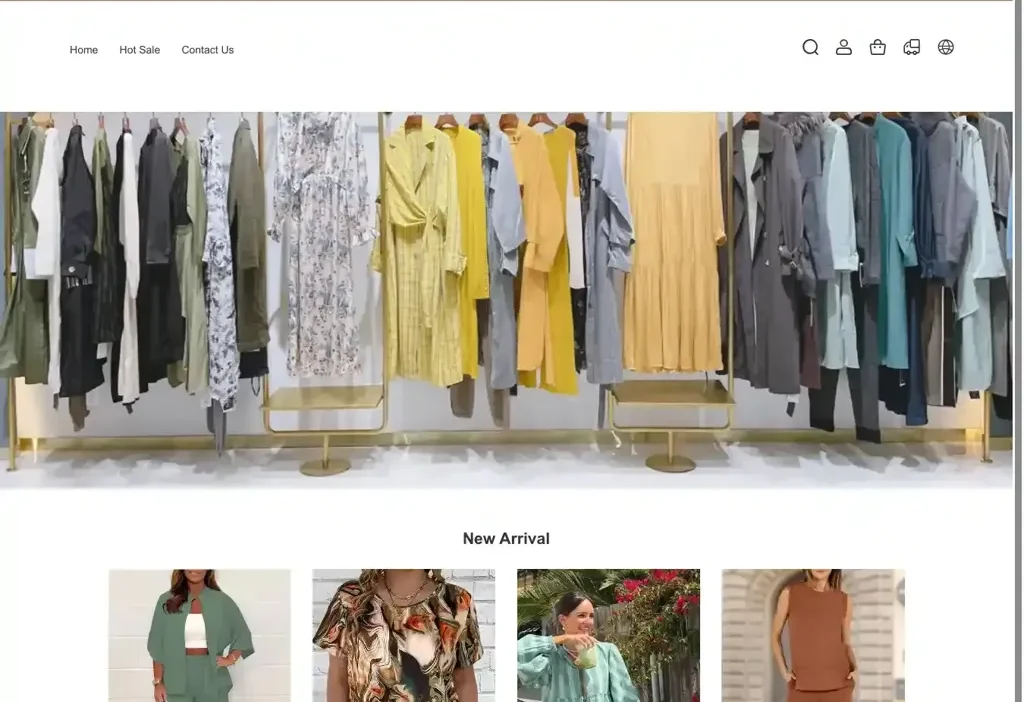 Screenshot of Non-Delivery scam website "Garaninter.com"