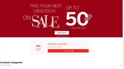 Screenshot of Non-Delivery scam website "Goatgot.shop"