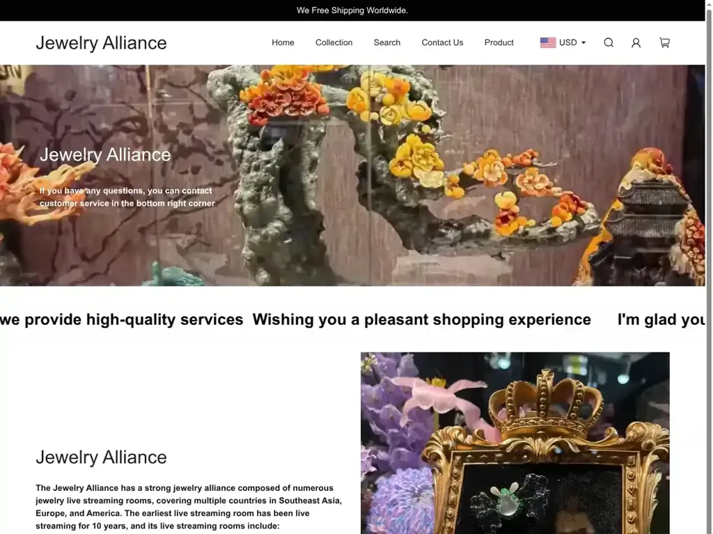 Screenshot of Non-Delivery scam website "500 Internal Server Error"