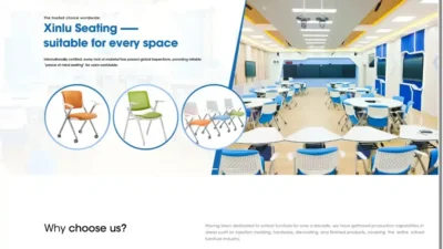 Screenshot of Non-Delivery scam website "Guangdongxinluofficechairs.com"