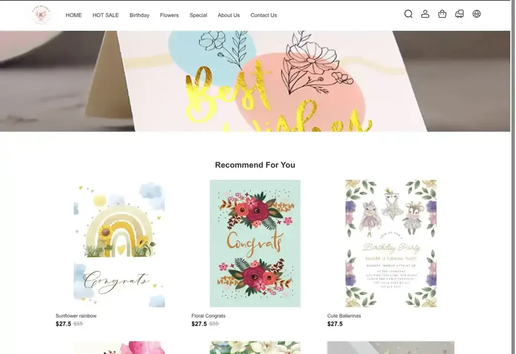 Screenshot of Non-Delivery scam website "Handworkk.com"