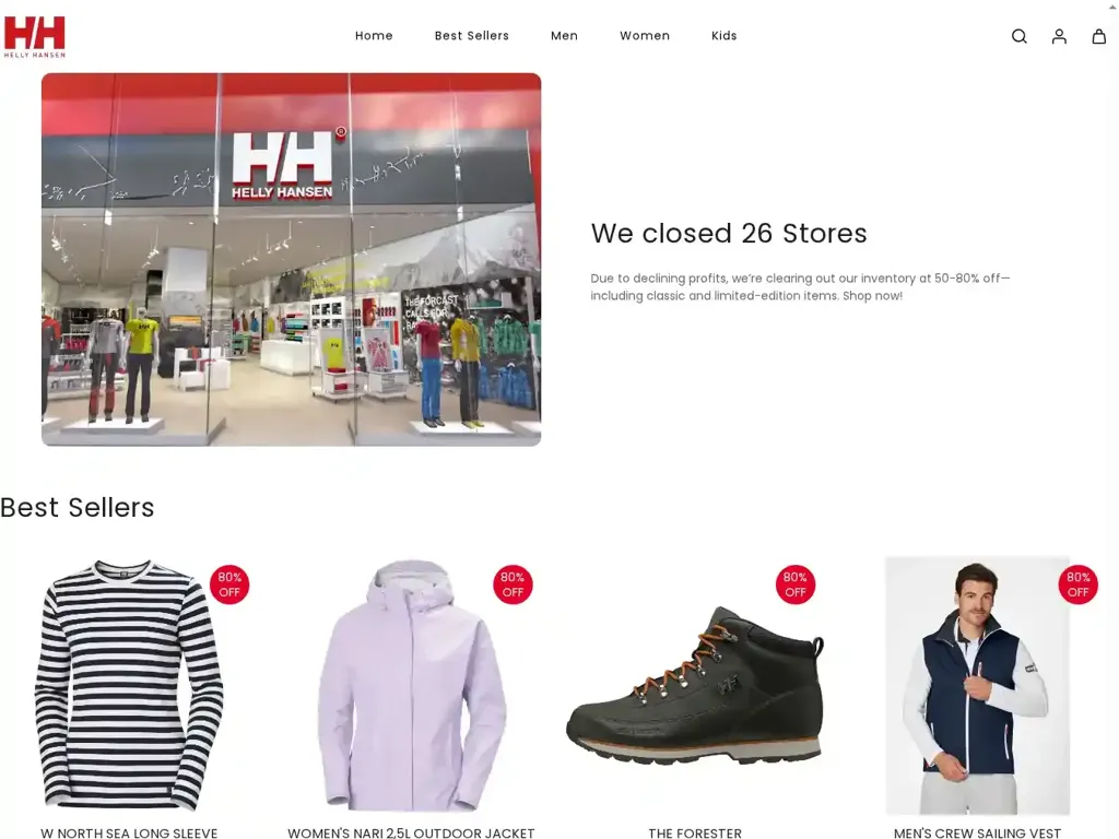 Screenshot of Non-Delivery scam website "500 Internal Server Error"