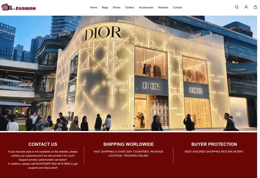 Screenshot of Non-Delivery scam website "Himalayastyle.com"