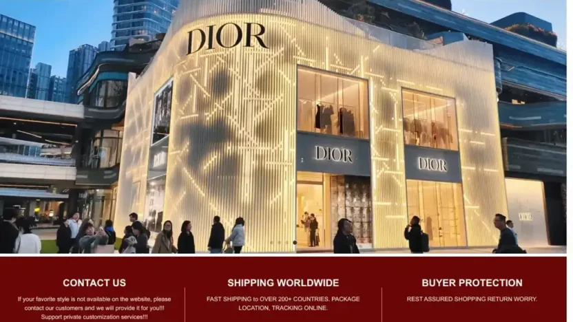 Screenshot of Non-Delivery scam website "Himalayastyle.com"