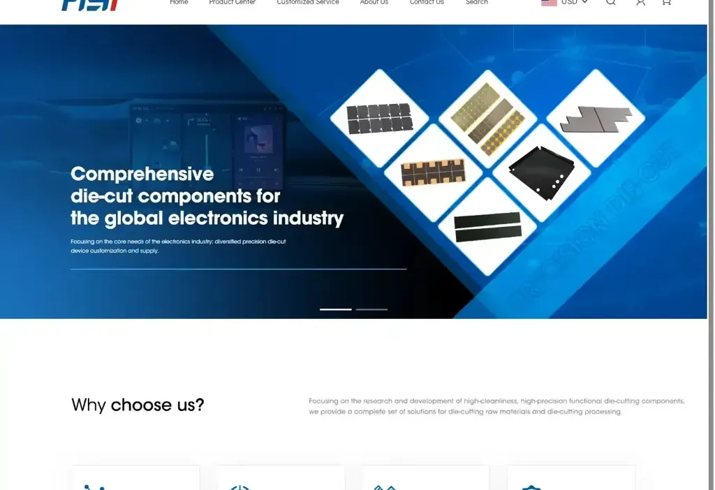 Screenshot of Non-Delivery scam website "Hsxydiecut.com"