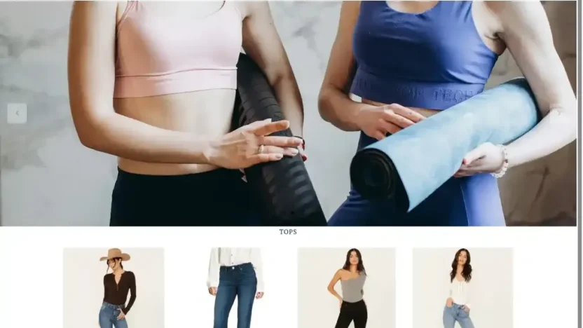 Screenshot of Non-Delivery scam website "Janieandjack-shop.com"