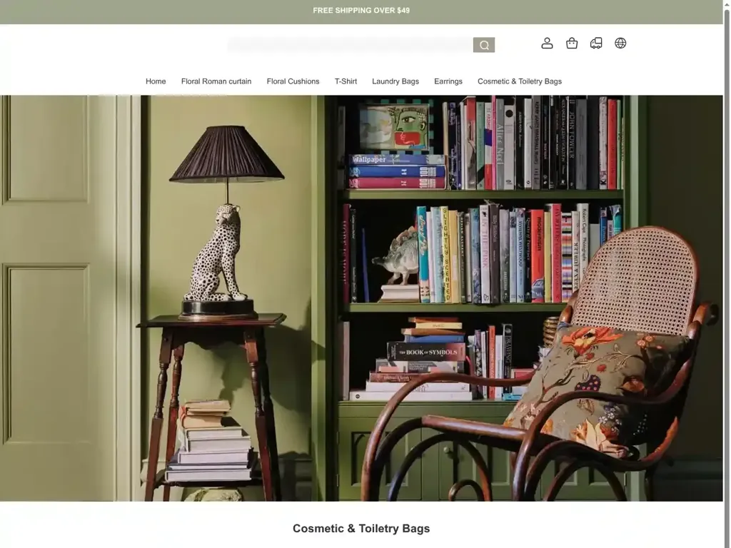 Screenshot of Non-Delivery scam website ""