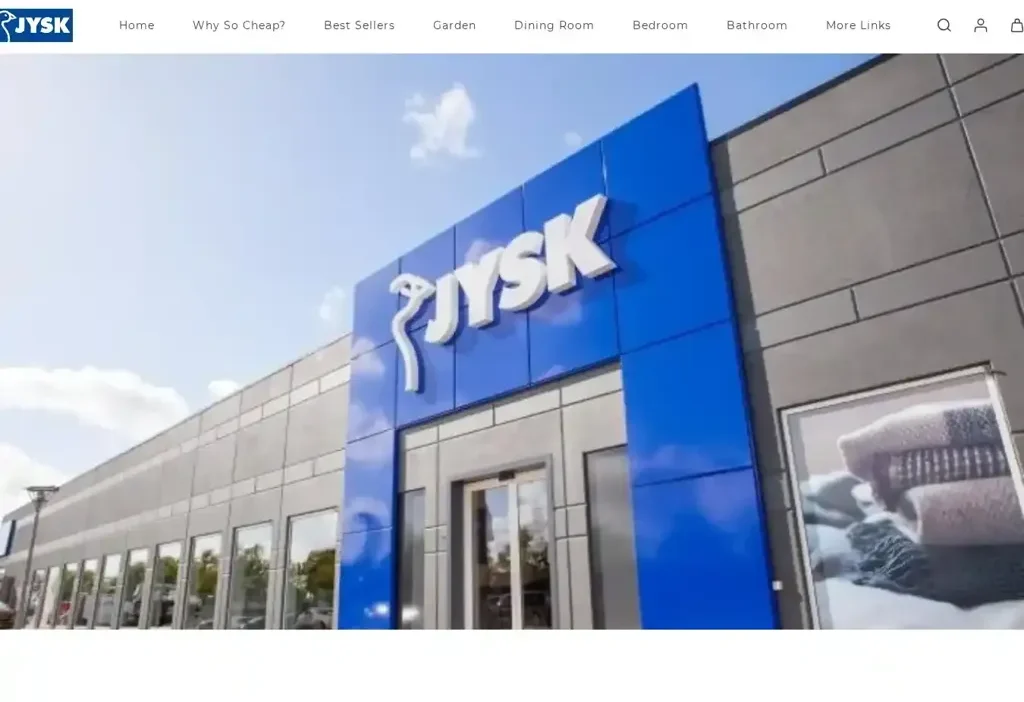 Screenshot of Non-Delivery scam website "Jyonlinestore.shop"