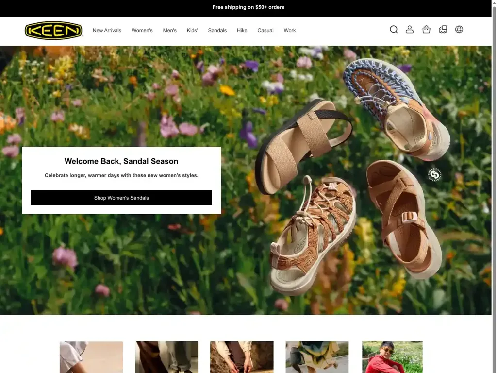 Screenshot of Non-Delivery scam website ""