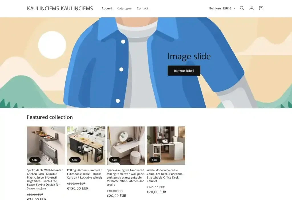 Screenshot of Non-Delivery scam website "Kursool.com"