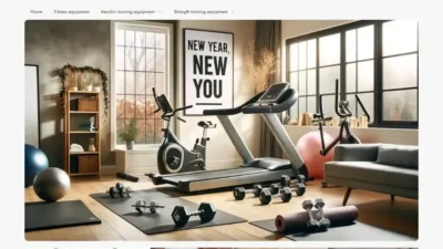 Screenshot of Non-Delivery scam website "Lidfitnesssgymeu.com"