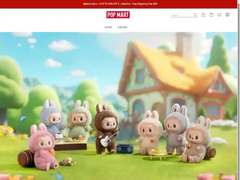 Screenshot of Non-Delivery scam website ""